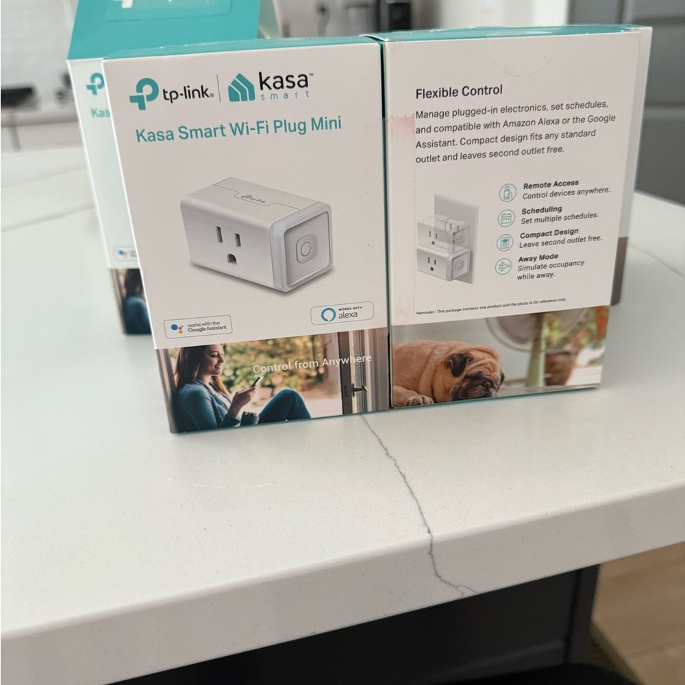TP-Link Kasa Smart Wi-Fi Plug Mini’s, Set of 4